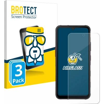 Afbeelding van BROTECT Glas Screen Protector voor Samsung Galaxy XCover 7 (3 Stuks) Schermbeschermer [9H Hardheid, Beschermglas Folie niet Gehard Glas]