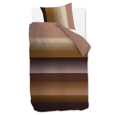 Afbeelding van Beddinghouse Dekbedovertrek Luke Dark Red 140 x 200/220
