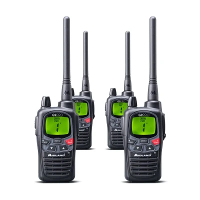 Afbeelding van Midland G9 Pro 4er Kofferset C1385.05 PMR portofoon