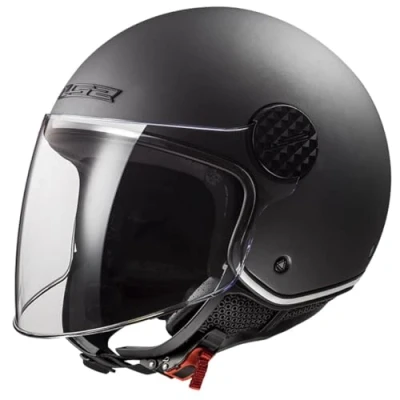 Afbeelding van LS2 Jethelm Sphere Lux mat titanium maat XS