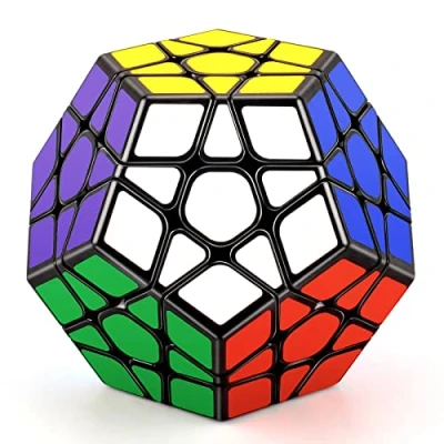 Afbeelding van TOYESS Megaminx Kubus, Dodecaëder 3x3, Speciaal Gevormde Puzzel Kousvuller Voor Jongens en Meisjes
