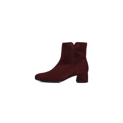 Afbeelding van Gabor Korte laarzen, Dames, Maat: 38, Dreamvelour micro mulberry Schoenen