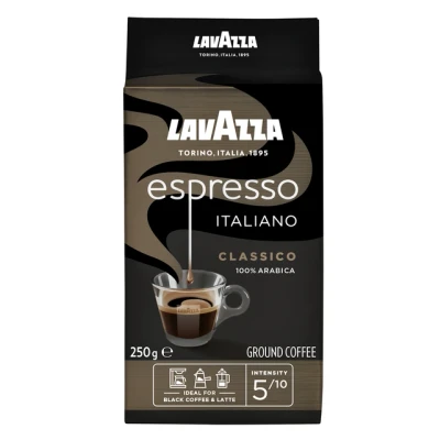 Afbeelding van Koffie Lavazza gemalen Caffè Espresso 250gr