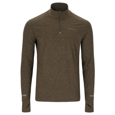 Afbeelding van Endurance TUNE M Melange Midlayer Longsleeve, Heren, Maat: Large, 5135 wren