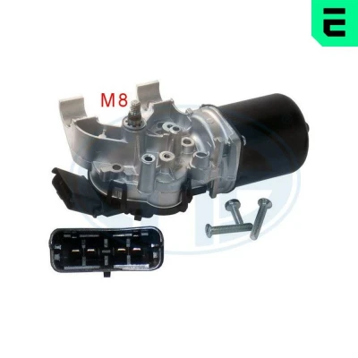 Afbeelding van ERA 460161A Ruitenwissermotor 12V voor M6x1 voertuigen met stuur links, rechts NISSAN: Note I (E11, NE11) 1.6