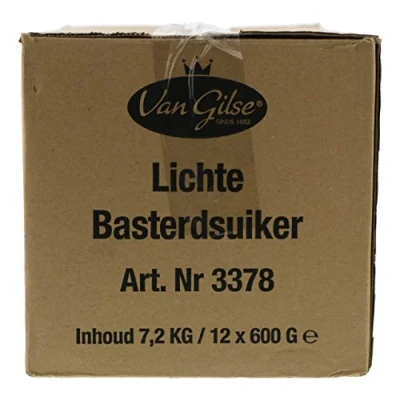 Afbeelding van Gilse Bastersuiker Licht 12x600g