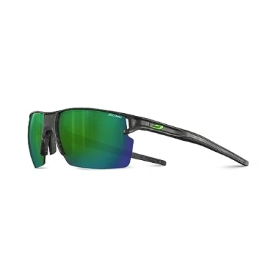 Afbeelding van Julbo Unisex&#039;s Outline Zonnebril, Grijs Schildpad/Groen, One Size