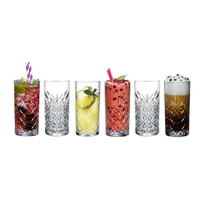 Afbeelding van Pasabahce 52820 longdrink glas &quot;Timeless&quot; in kristaldesign, hoogte ca. 14,3 cm, set van 6