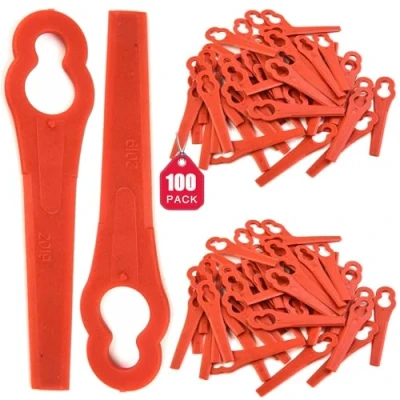 Afbeelding van Moupaa 100Pcs Plastic Messen Vervanging Voor Stihl Polycut 2 3 FSA 45 57 40080071000 Grasmaaier Trimmer Gereedschap Tuin Blade