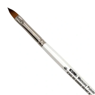 Afbeelding van KUM 514.00.11 Memory Point Brush CT, MemTip Pin CT 6&quot;, kattentongvorm, 1 stuk