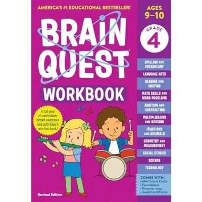 Afbeelding van Brain Quest Workbook: 4th Grade Revised Edition: 4