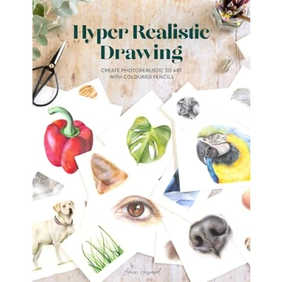 Afbeelding van Hyper Realistic Drawing: How to Create 3D Art with Coloured Pencils