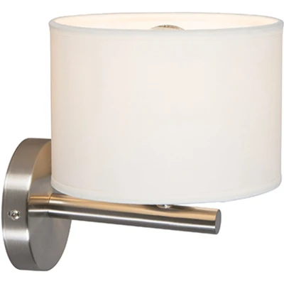 Afbeelding van QAZQA Moderne wandlamp wit rond VT 1