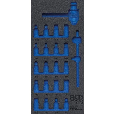 Afbeelding van BGS 4094 1 Gereedschapmodule 1/3 leeg voor