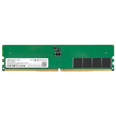 Afbeelding van Transcend JetRam JM4800ALE 32G geheugenmodule 32 GB 1 x DDR5 4800 MHz ECC