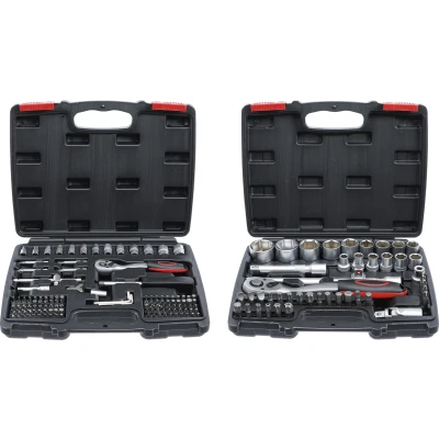 Afbeelding van BGS 2 Dopsleutelsets 1/4&quot; en 1/2&quot; inches, 174 delig