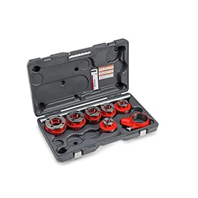 Afbeelding van RIDGID 12 R NPT open draadsnij ijzerset in draagkoffer 1/2 2&quot; 36475