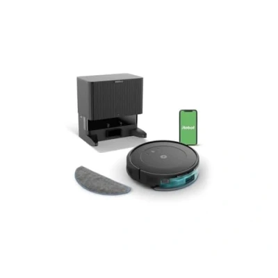 Afbeelding van iRobot Roomba Combo® 2 Essential + AutoWash Dock Robotstofzuiger met Dweilfunctie Zwart Y0510