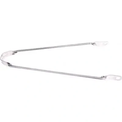 Afbeelding van FALKX Spatbordstang 28x1 5/8x1 3/8. zilver, per stuk (import).