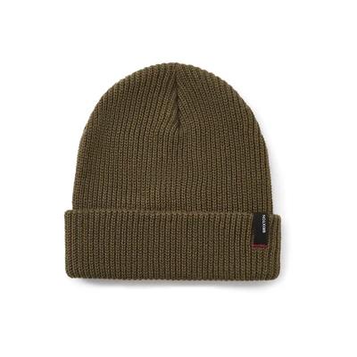 Afbeelding van Brixton Unisex Headwear Heist Beanie, Military Olive Us, Eén maat