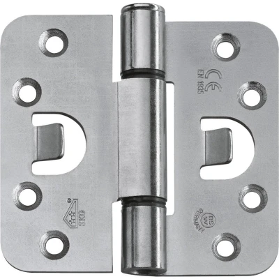 Afbeelding van BSW veiligheidsscharnier Protect 818, afgeronde hoek, verzinkt, 89x89mm, SKG**