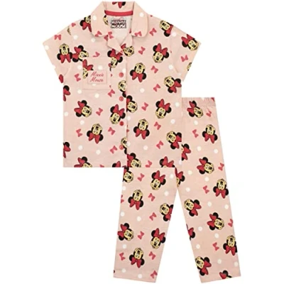 Afbeelding van Disney Meisjes Pyjama Minnie Mouse Roze 128