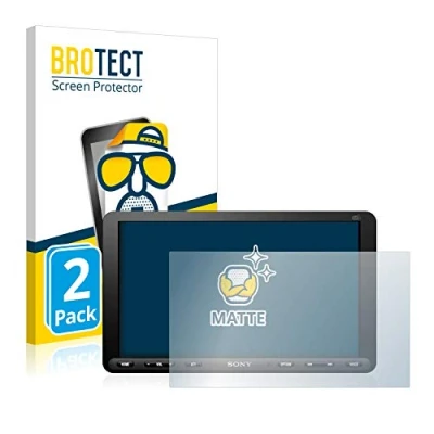 Afbeelding van BROTECT (2 Stuks) Antireflecterende Beschermfolie voor Sony XAV AX8050D Anti Glare Screen Protector, Mat, Ontspiegelend