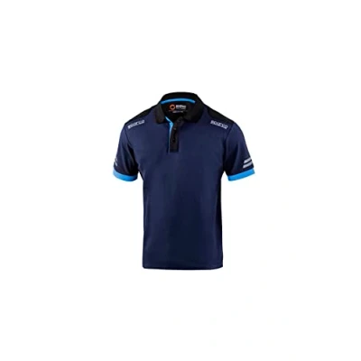 Afbeelding van Sparco TECH Polo Marineblauw/Blauw maat M