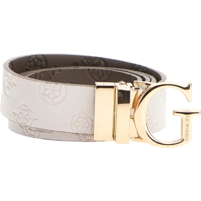Afbeelding van GUESS Riem Jena Adjustable And Reversible Pant Belt W85 Dark Taupe Multi