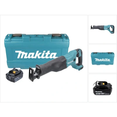 Afbeelding van Makita DJR 186 F1K accu Reciprozaag 18 V + 1x 3.0 Ah koffer zonder lader
