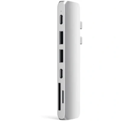 Afbeelding van Satechi USB C hub Pro 4K HDMI zilver ST CMBPS