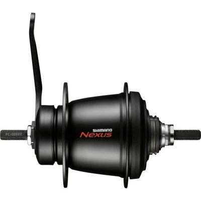 Afbeelding van Shimano Versnellingsnaaf Nexus 7 SG C3001 terugtraprem 36 gaats zwart