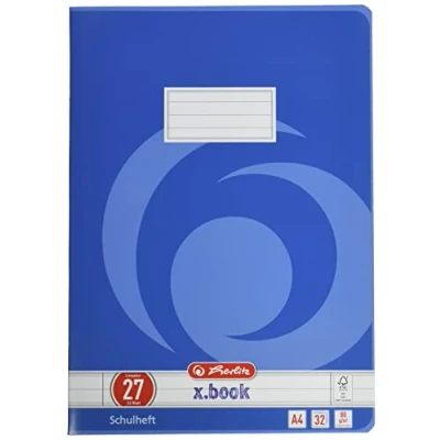 Afbeelding van Herlitz 340273 schrift A4, 32 vellen, liniatuur 27, FSC mix, 5 stuks