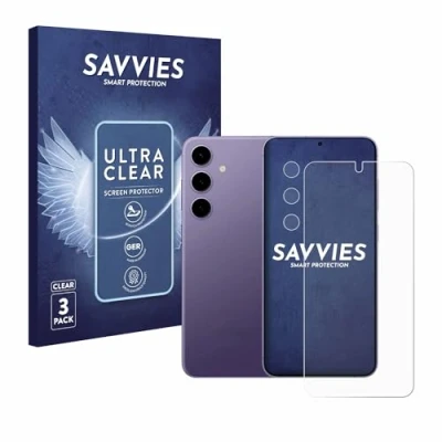 Afbeelding van Savvies Screenprotector voor Samsung Galaxy S24 Enterprise Edition (Voor+Camera) Folie Beschermfolie transparant (6 Stuks)