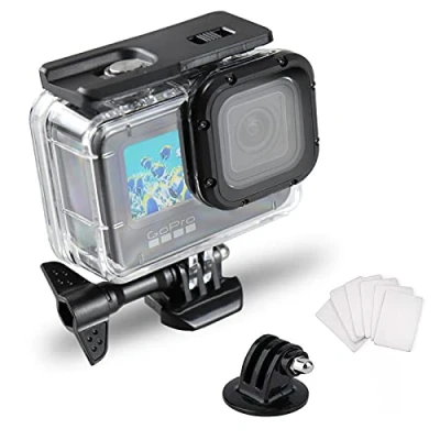 Afbeelding van Waterdichte Case voor Gopro Hero 9 Accessoires, Onderwater Duiken 50 M/164FT Beschermende Behuizing Shell Go Pro Hero9 Actie Camera met Beugel Accessoires
