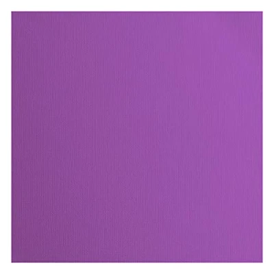 Afbeelding van Vaessen Creative Florence Cardstock papier, paars, 216 gram/m², vierkant, 30,5 x cm, 20 stuks, textuur, voor scrapbooking, kaarten maken, ponsen en ander papierknutselwerk