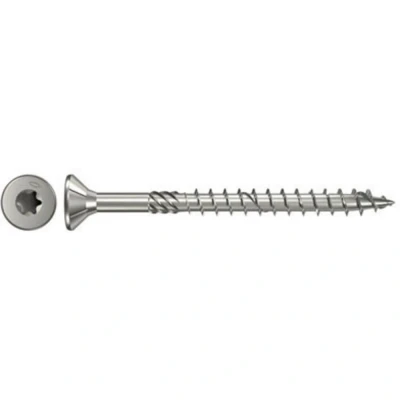 Afbeelding van Fischer Spaanplaatschroef 6.0x50/30mm RVS A4 TX20 (100 Stuks)