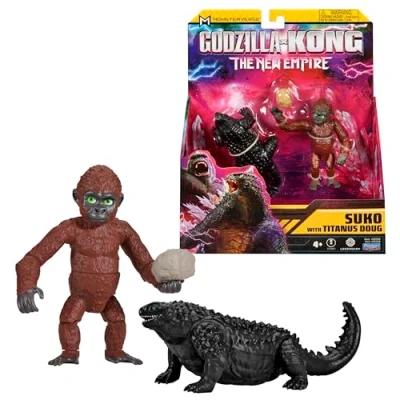 Afbeelding van MonsterVerse Godzilla x Kong, beweegbaar figuur, 15 cm, Suko, voor kinderen vanaf 4 jaar, MN3037