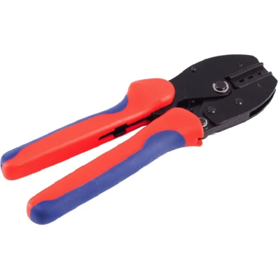 Afbeelding van Krimptang voor MC4 Solar connectoren 2,5 6mm2 Rood/Blauw