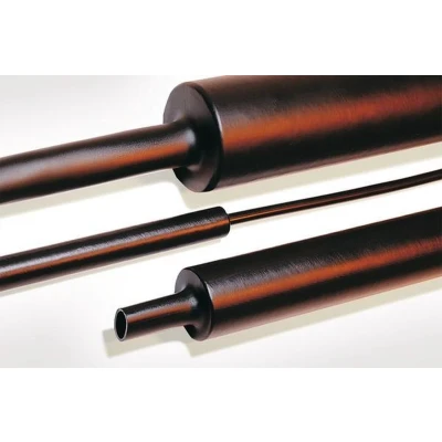 Afbeelding van HellermannTyton 323 20400 Krimpkous met lijm Zwart 40 mm 12 Krimpverhouding:4:1 1 m