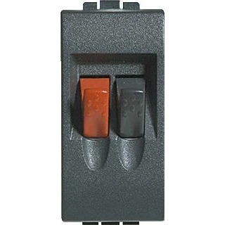 Afbeelding van Legrand luidspreker connector livinglight 1 module antraciet btl4294