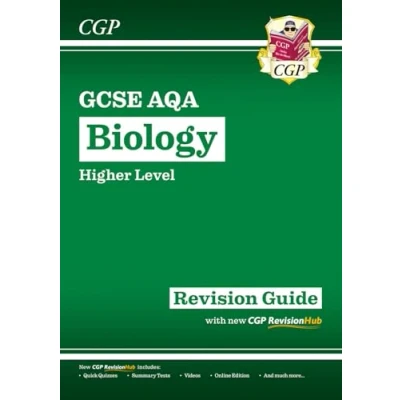 Afbeelding van GCSE Biology AQA Revision Guide Higher includes Online Edition, Videos &amp; Quizzes