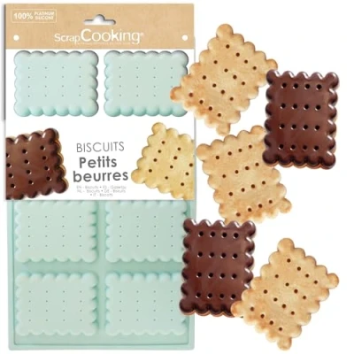 Afbeelding van Scrapcooking Silicone Mould Biscuit Petit Beurre