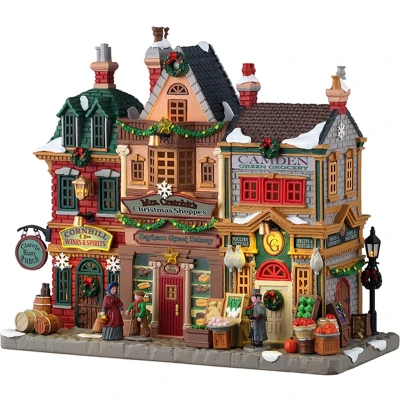 Afbeelding van Lemax The Tannenbaum Tower Christmas Shops