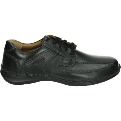 Afbeelding van Josef Seibel NEW Anvers Veterschoenen, Heren, Maat: 41, Schwarz Leer