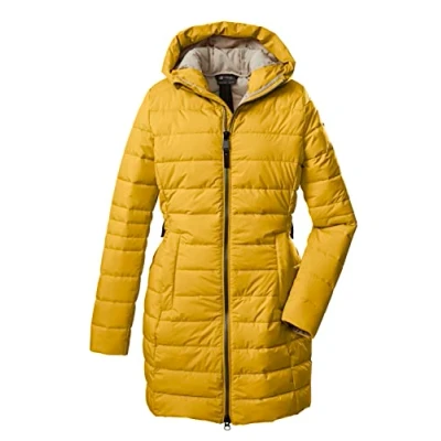 Afbeelding van G.I.G.A. DX dames Casual functionele parka in donslook met capuchon GW 34 WMN QLTD PRK, Gebrand geel, 50, 38803 000