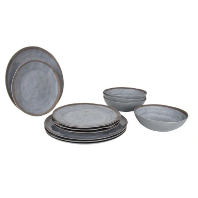 Afbeelding van Bo Camp Servies Halo 100% Melamine 12 delig
