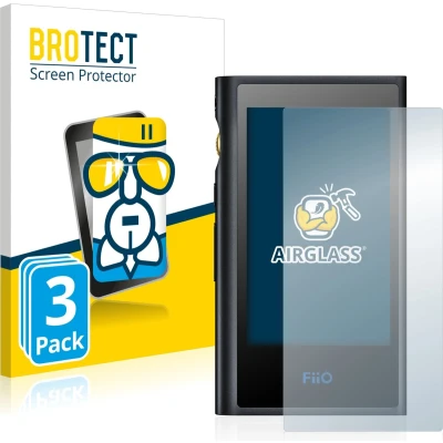 Afbeelding van BROTECT Screenprotector voor FiiO M9 Folie Beschermfolie Beschermglas transparant (3 Stuks)
