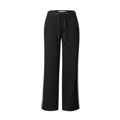 Afbeelding van Street One Straight LEG Structure Trainingsbroek, Dames, Maat: 42x30, Schwarz