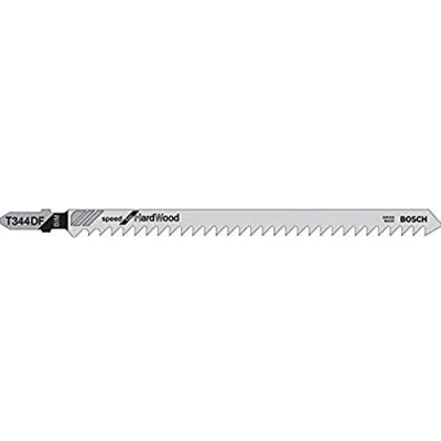 Afbeelding van Bosch Decoupeerzaagblad T 344 DF Speed for Hard Wood 3 stuks